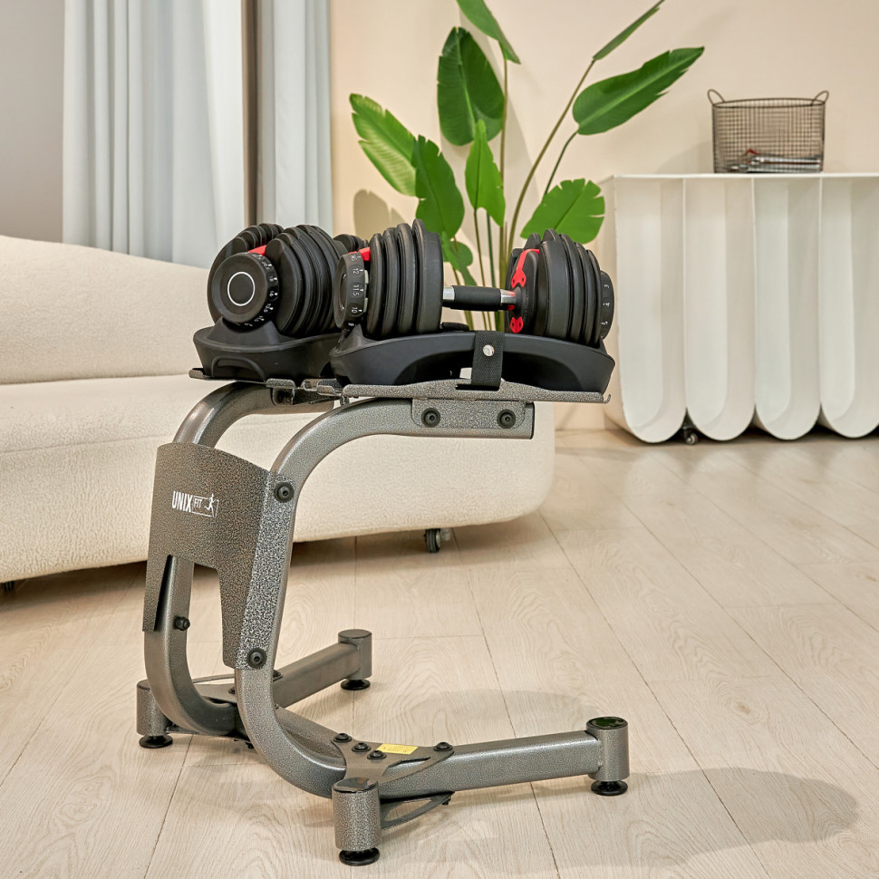 Стойка для гантелей UNIX Fit 16 кг / 24 кг / 40 кг