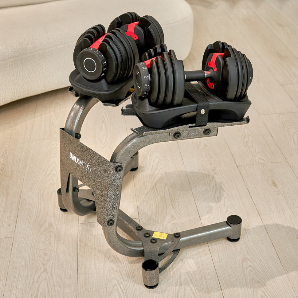 Стойка для гантелей UNIX Fit 16 кг / 24 кг / 40 кг