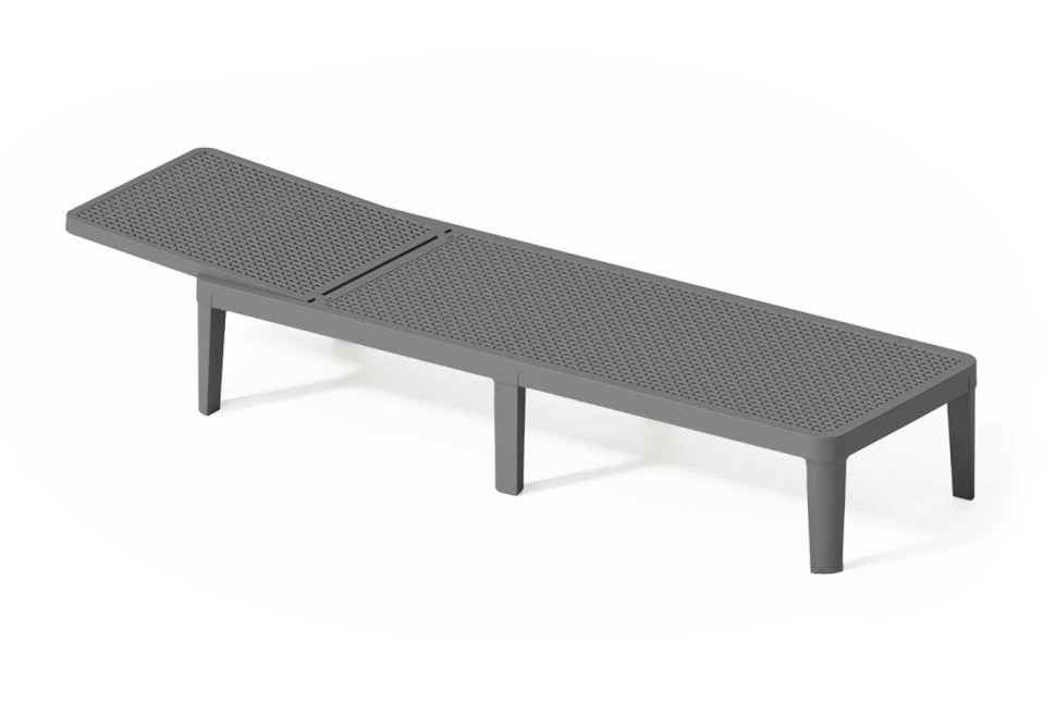 Шезлонг Tweet compact серый