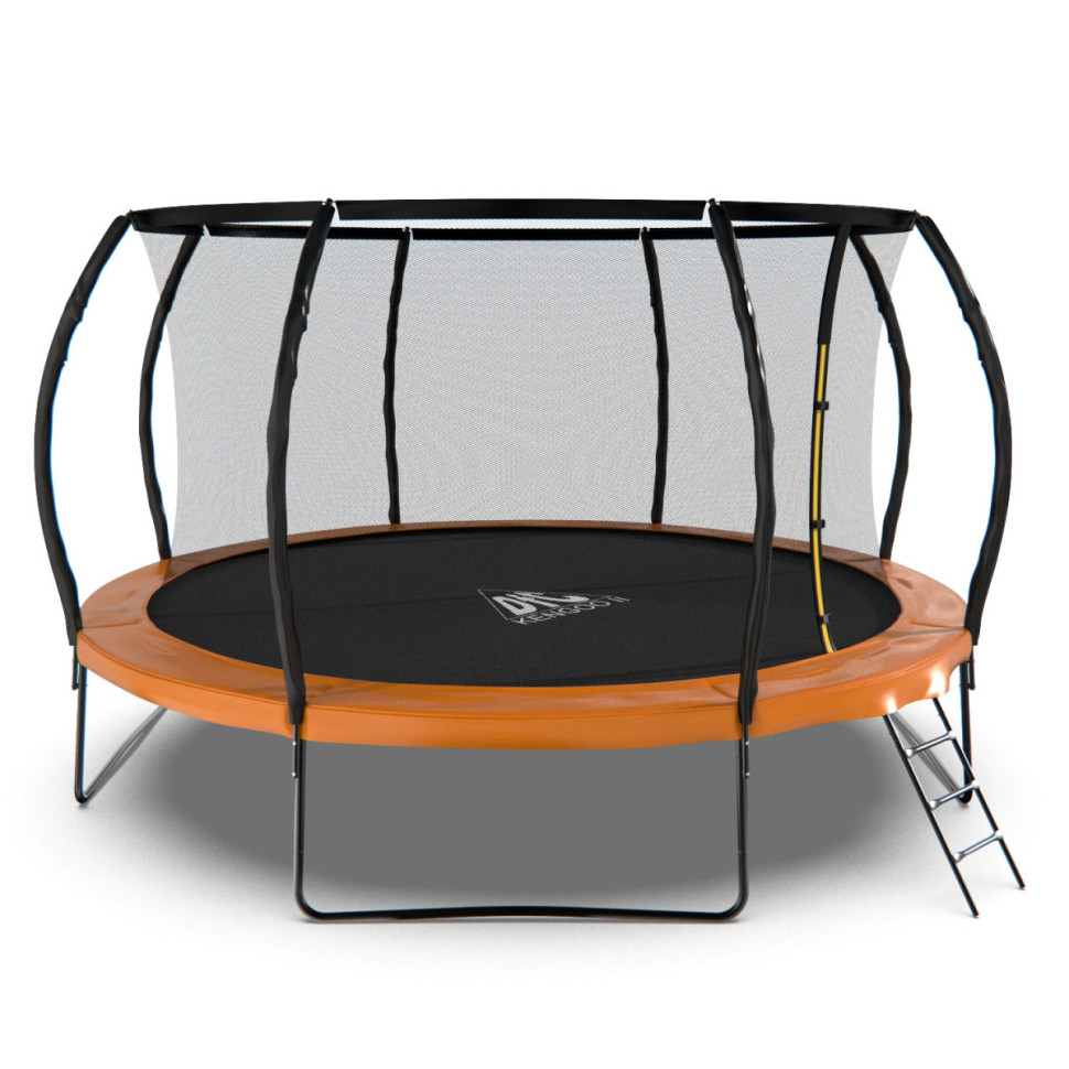 Батут DFC KENGOO II 14FT-BAS-BO внутр.сетка, лестница