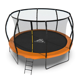 Батут DFC KENGOO II 14FT-BAS-BO внутр.сетка, лестница