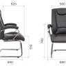 Кресло Everprof King CF Экокожа Черный (EC-370 PU CF Black)