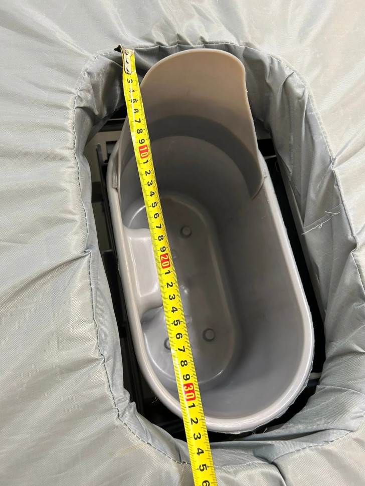 Кровать медицинская механическая MET REMEKS с увеличенным т/у