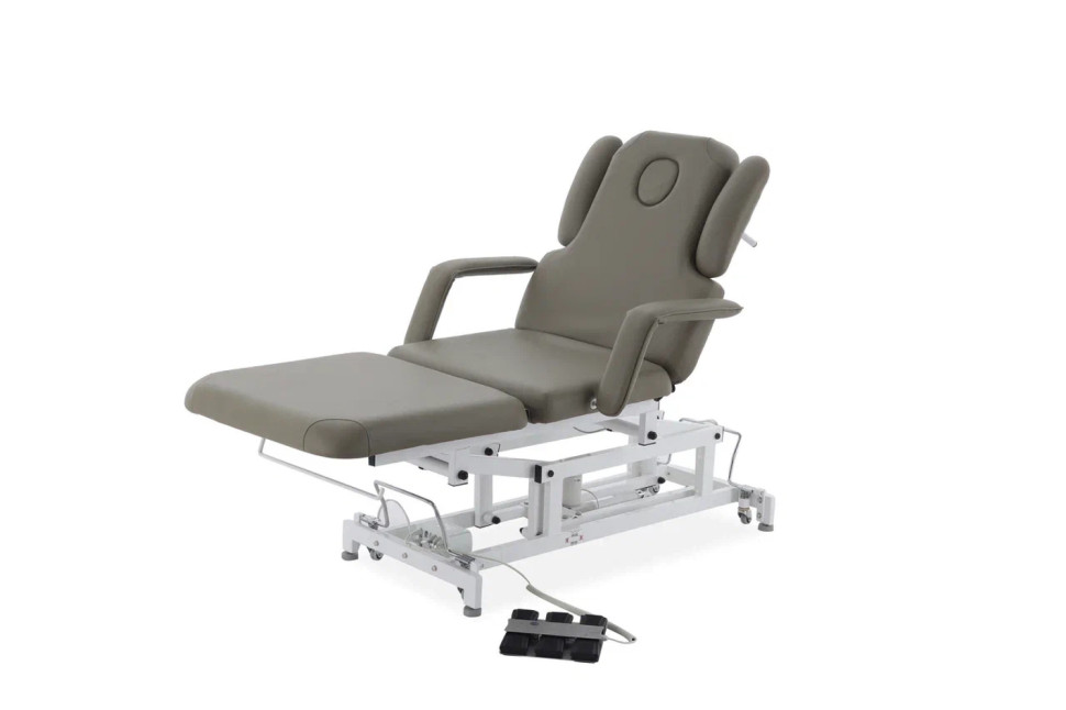 Массажный стол электрический MED-MOS ММКМ-2 (SE3.21.10Д) коричневый (Р)