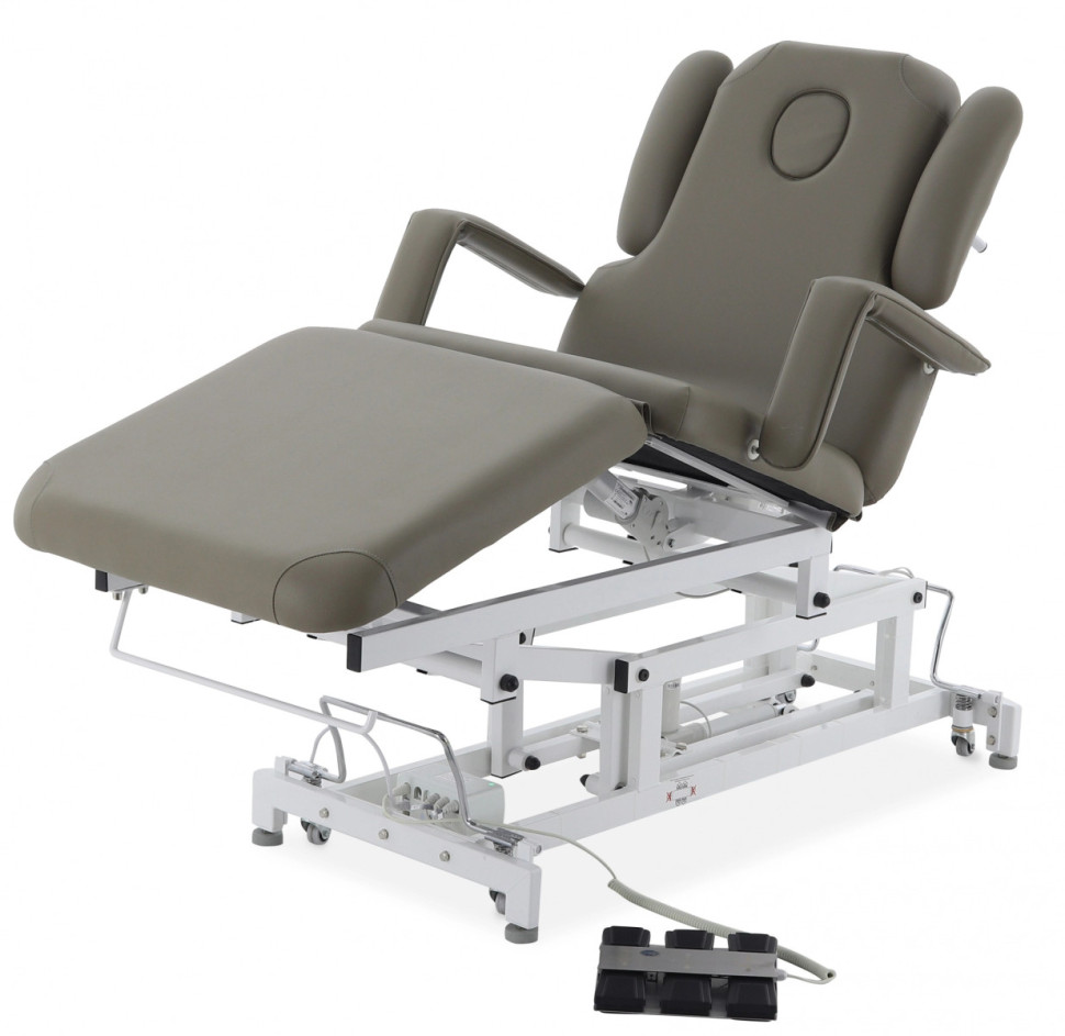 Массажный стол электрический MED-MOS ММКМ-2 (SE3.21.10Д) коричневый (Р)