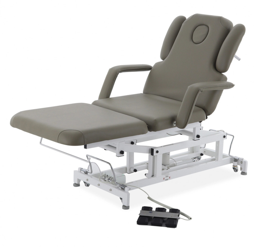 Массажный стол электрический MED-MOS ММКМ-2 (SE3.21.10Д) коричневый (Р)