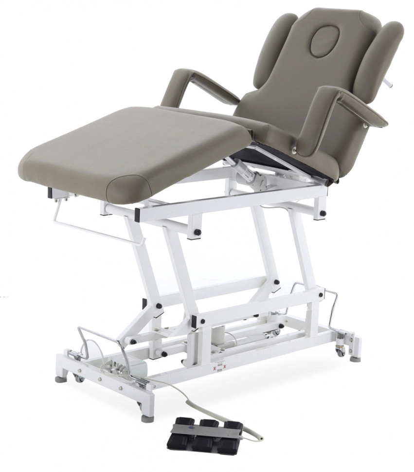 Массажный стол электрический MED-MOS ММКМ-2 (SE3.21.10Д) коричневый (Р)