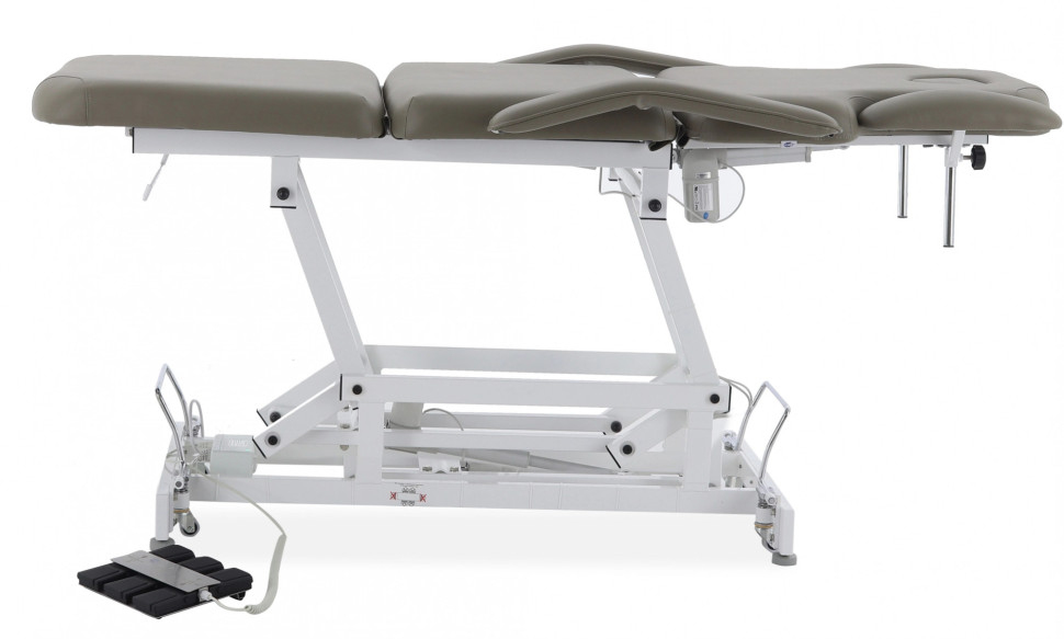 Массажный стол электрический MED-MOS ММКМ-2 (SE3.21.10Д) коричневый (Р)