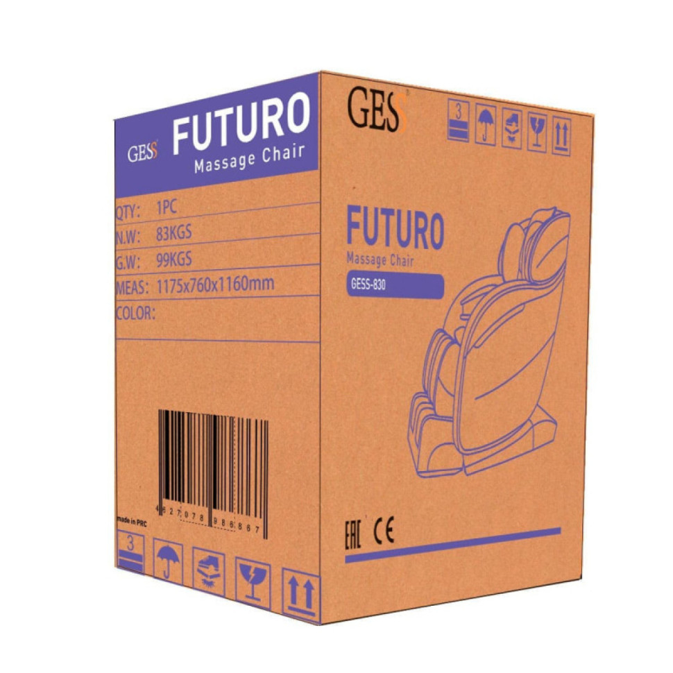 Массажное кресло Futuro GESS-830 coffee