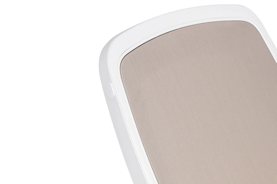 Шезлонг Nardi Omega без подлокотников, бело-бежевый