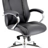 Кресло Everprof King LB M Экокожа Черный (EC-370 PU LB Black)