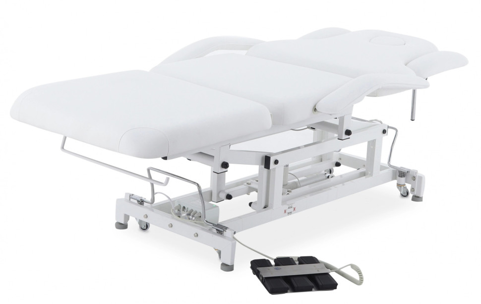 Массажный стол электрический MED-MOS ММКМ-2 (SE3.21.10Д) белый (S)
