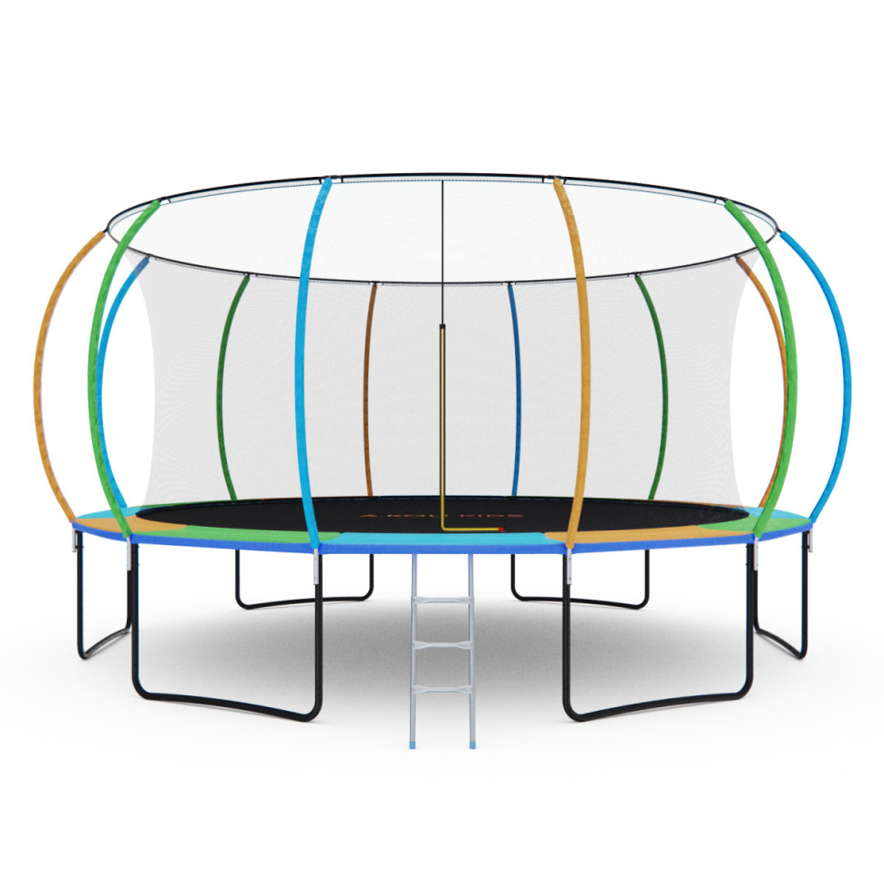 Батут с сеткой DFC A.KOU KIDS 16ft с лестницей