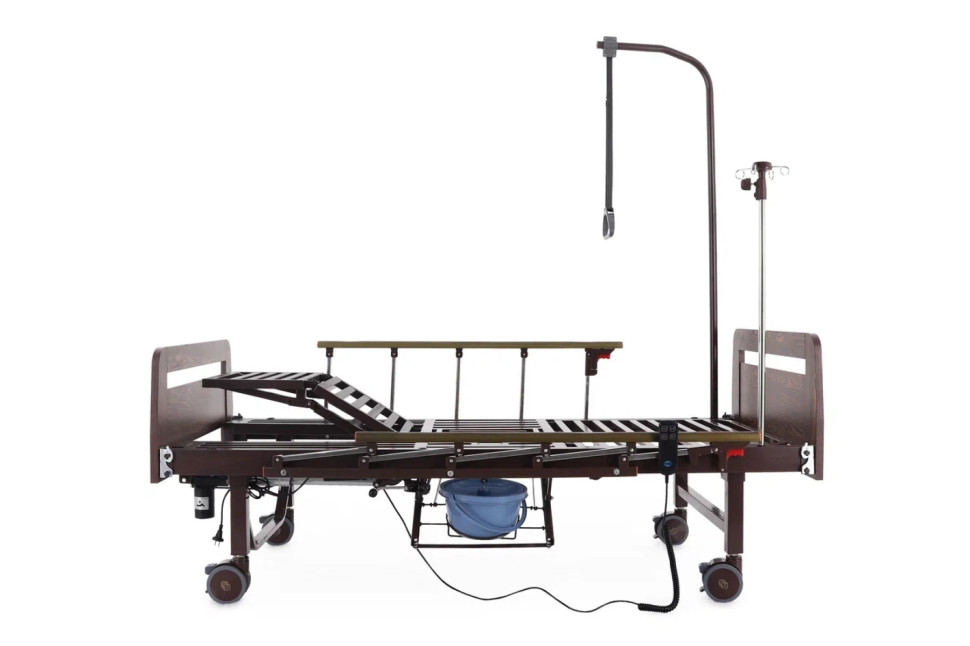 Кровать электр. Мед-Мос YG-2 (ME-2628H-02) ЛДСП Венге с матрасом