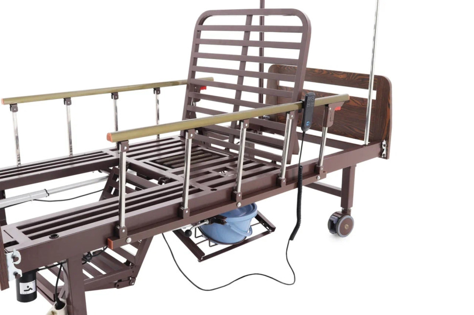 Кровать электр. Мед-Мос YG-2 (ME-2628H-02) ЛДСП Венге с матрасом