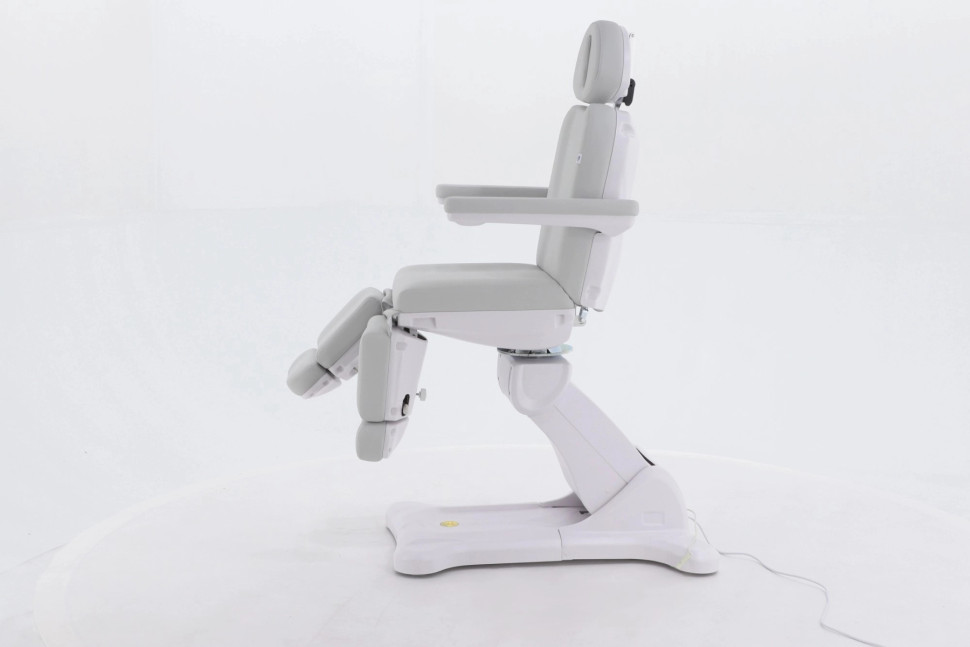 Педикюрное кресло электрическое MED-MOS ММКП-3 (КО-193Д) св.серый