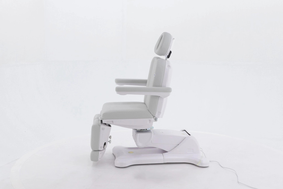 Педикюрное кресло электрическое MED-MOS ММКП-3 (КО-193Д) св.серый