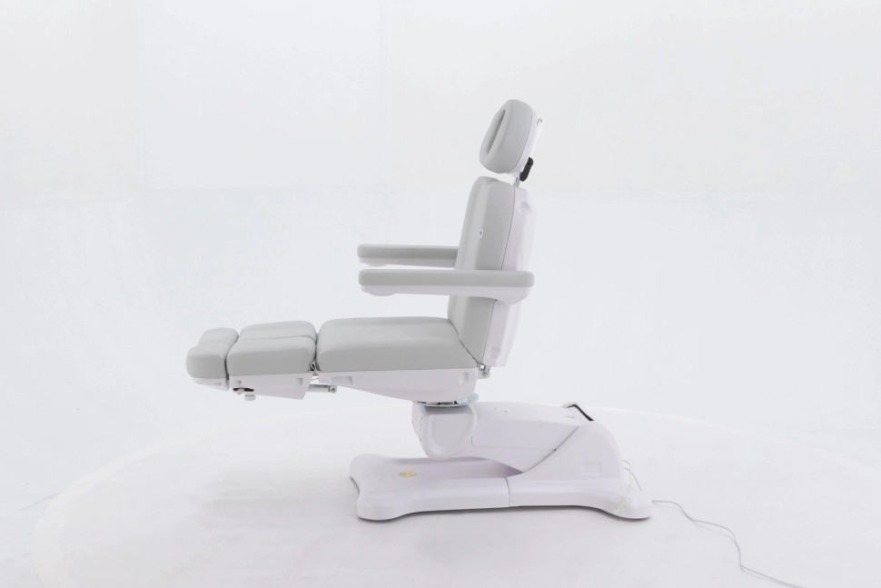 Педикюрное кресло электрическое MED-MOS ММКП-3 (КО-193Д) св.серый