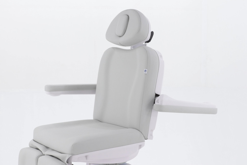 Педикюрное кресло электрическое MED-MOS ММКП-3 (КО-193Д) св.серый