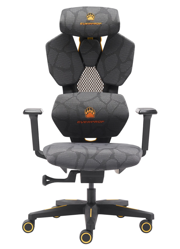 Кресло Everprof Tiger Сетка Серый
