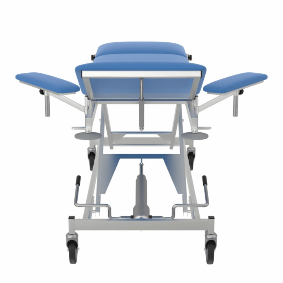 Стол с гидроприводом для перевязок и процедур СППг VLANA (колеса Ø 200 мм)