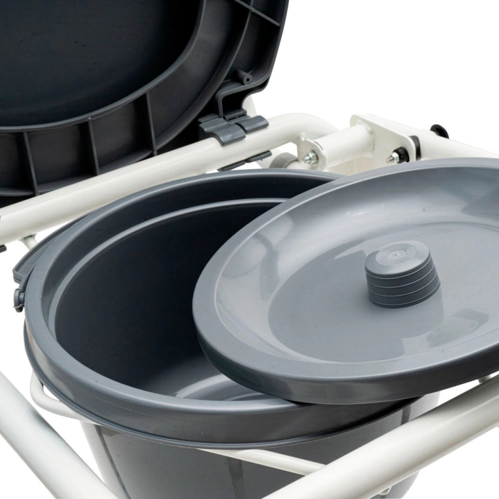 Кресло-туалет с откидными поручнями WC302