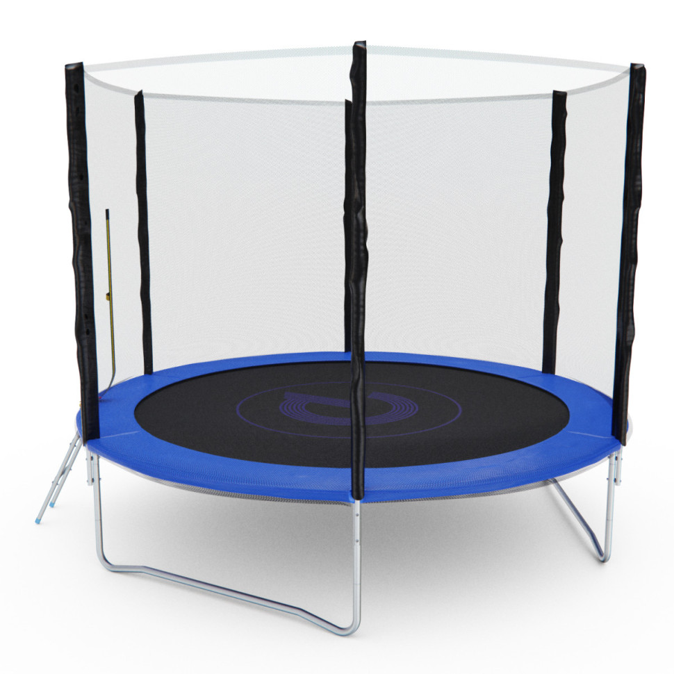 Батут с сеткой DFC PELPO 10ft с лестницей, BLUE