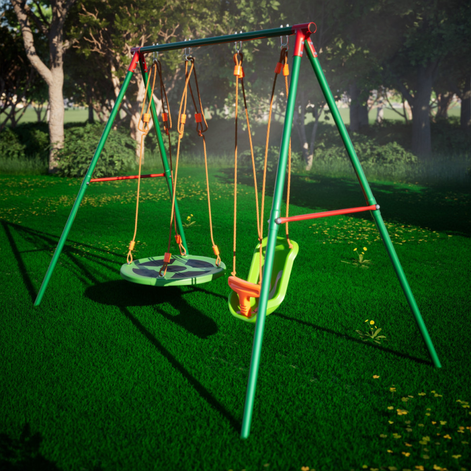 Детский комплекс DFC качели: гнездо и для малышей