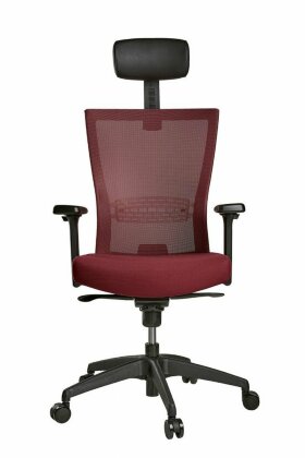 Кресло для офиса SCHAIRS AIRE-111B, Цвет: бордовый