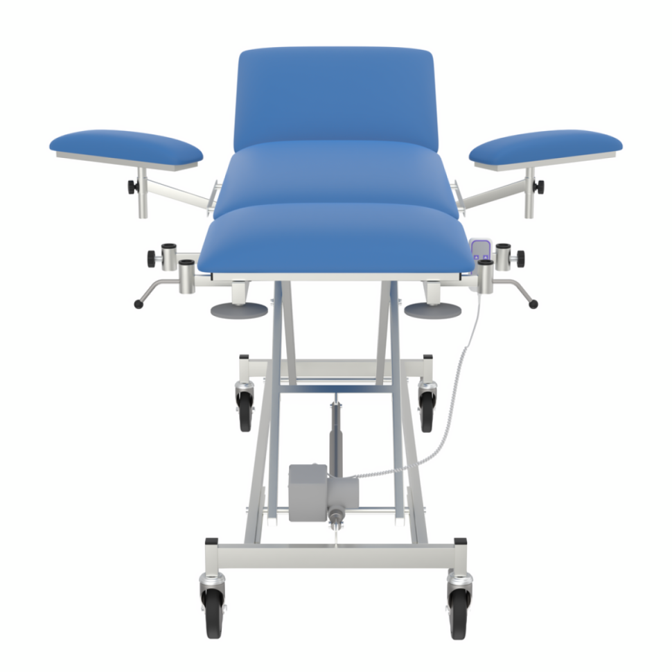 Стол с электроприводом для перевязок и процедур СППэ VLANA (колеса Ø 100 мм)