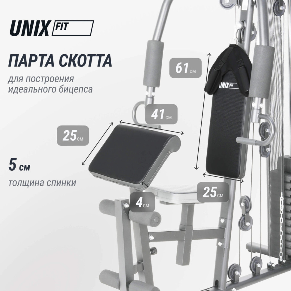 Силовой комплекс UNIX Fit BLOCK MAX