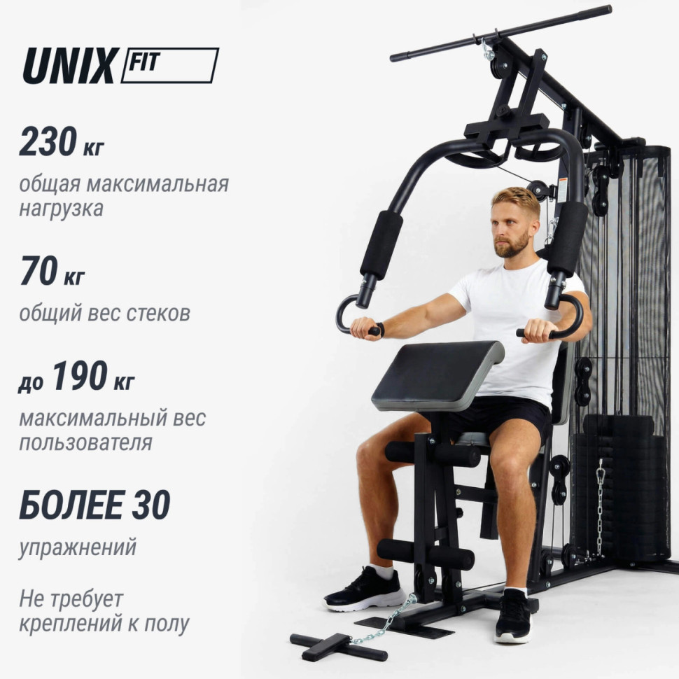 Силовой комплекс UNIX Fit BLOCK MAX
