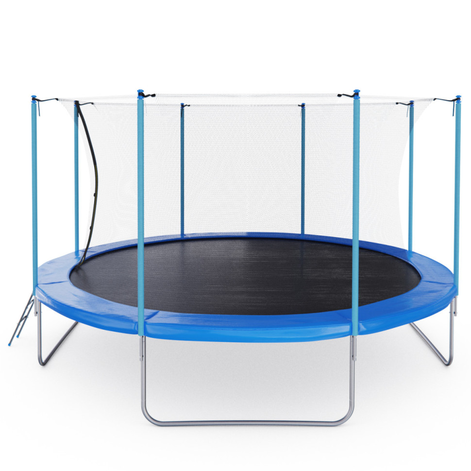 Батут 14FT blue с внутренней защитной сеткой