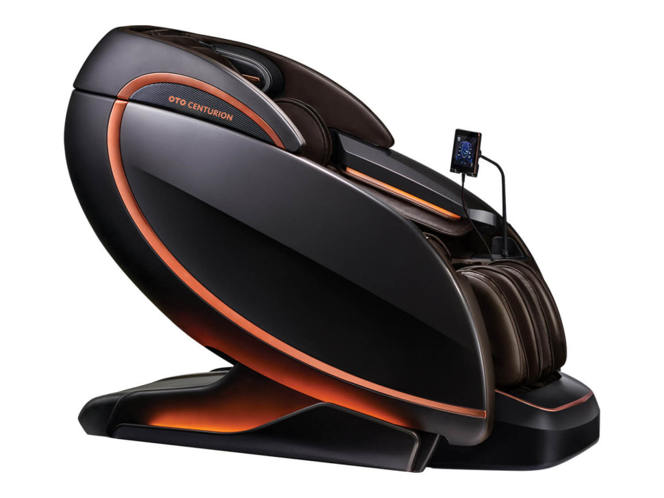 Массажное кресло OTO CENTURION CN-01 Коричневый + Маска для объёмной релаксации ZEN