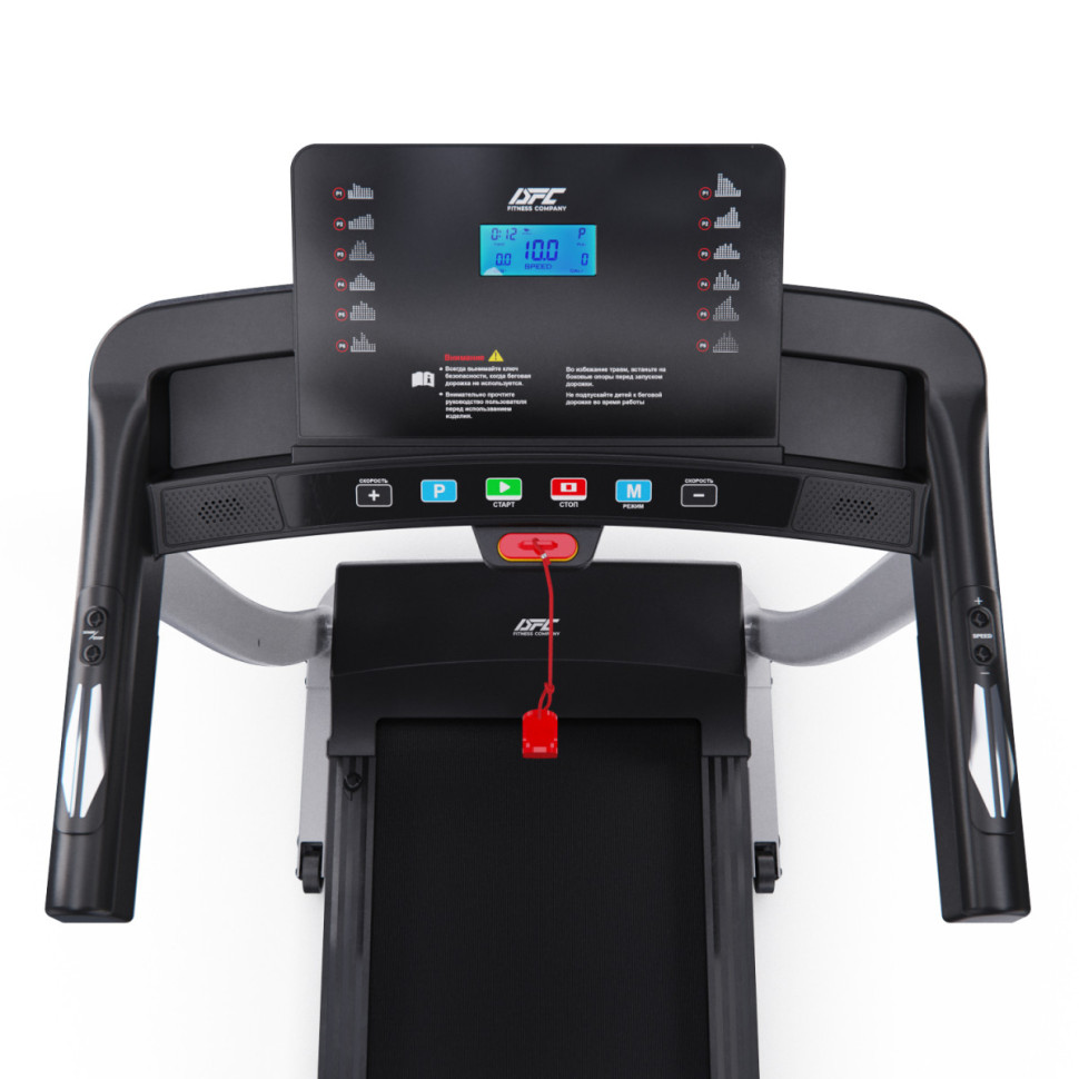 Беговая дорожка DFC Blues серая