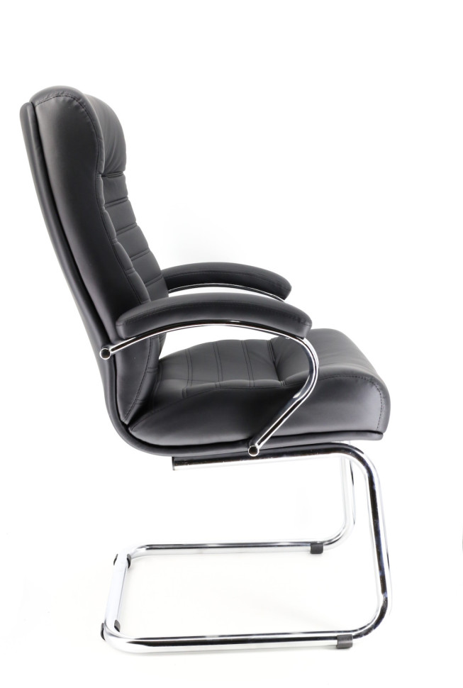 Кресло Everprof Orion CF Кожа Черный (EP-orion cf Leather Black)