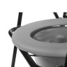 Кресло-туалет медицинский Barry, вариант исполнения Barry WC600 (черный) складной