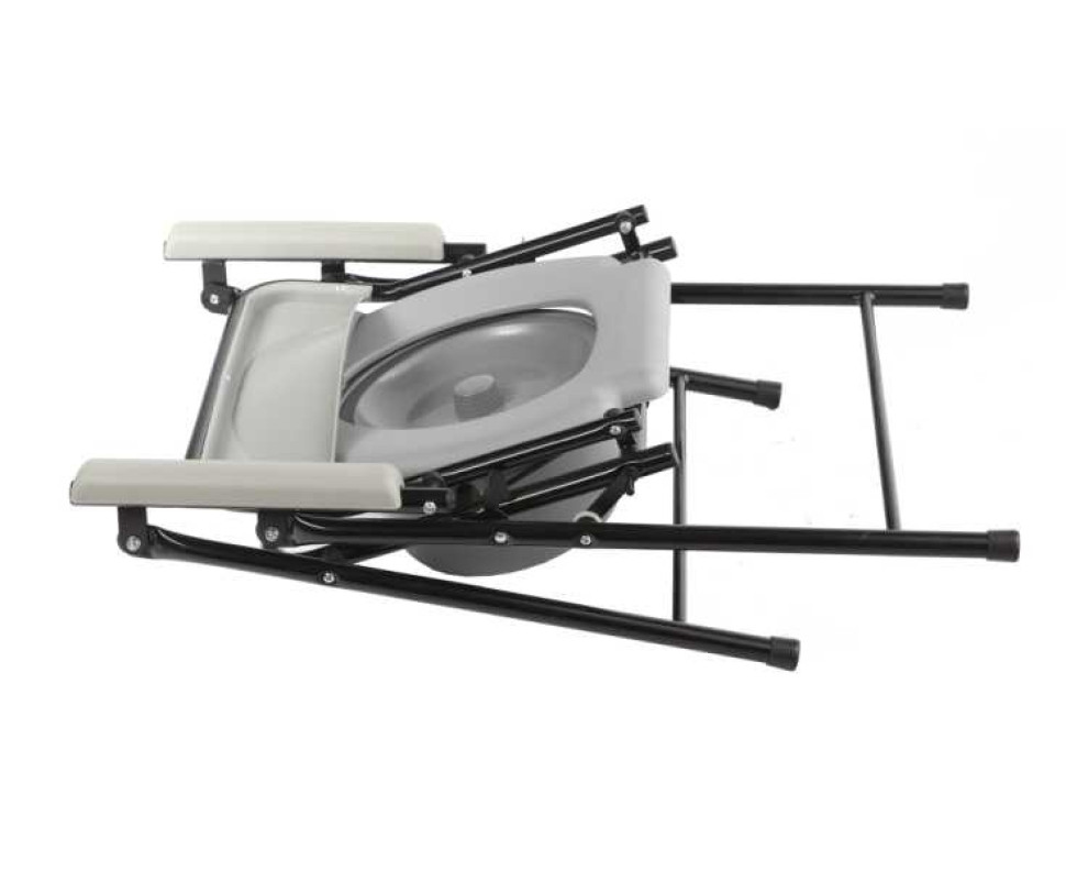 Кресло-туалет медицинский Barry, вариант исполнения Barry WC600 (черный) складной