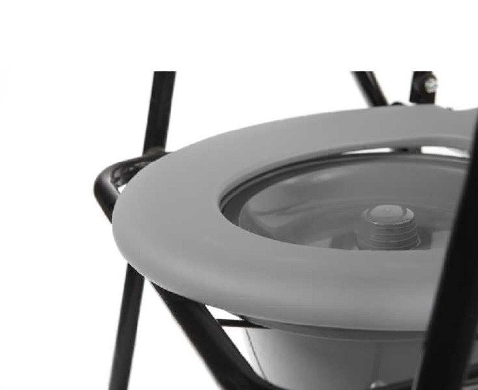 Кресло-туалет медицинский Barry, вариант исполнения Barry WC600 (черный) складной