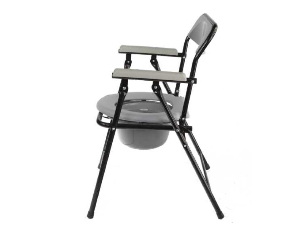 Кресло-туалет медицинский Barry, вариант исполнения Barry WC600 (черный) складной