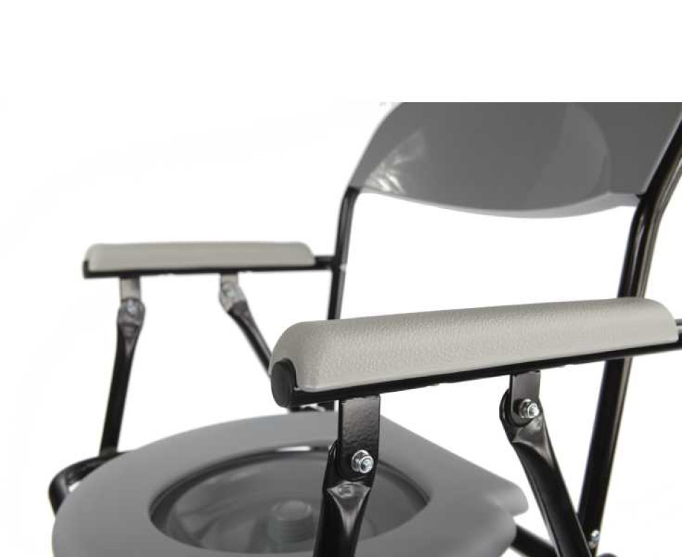 Кресло-туалет медицинский Barry, вариант исполнения Barry WC600 (черный) складной