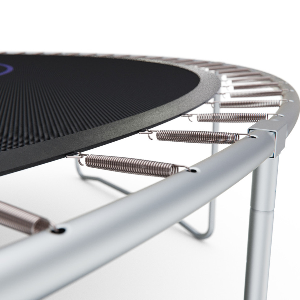 Батут с сеткой DFC PELPO 12ft с лестницей, RED