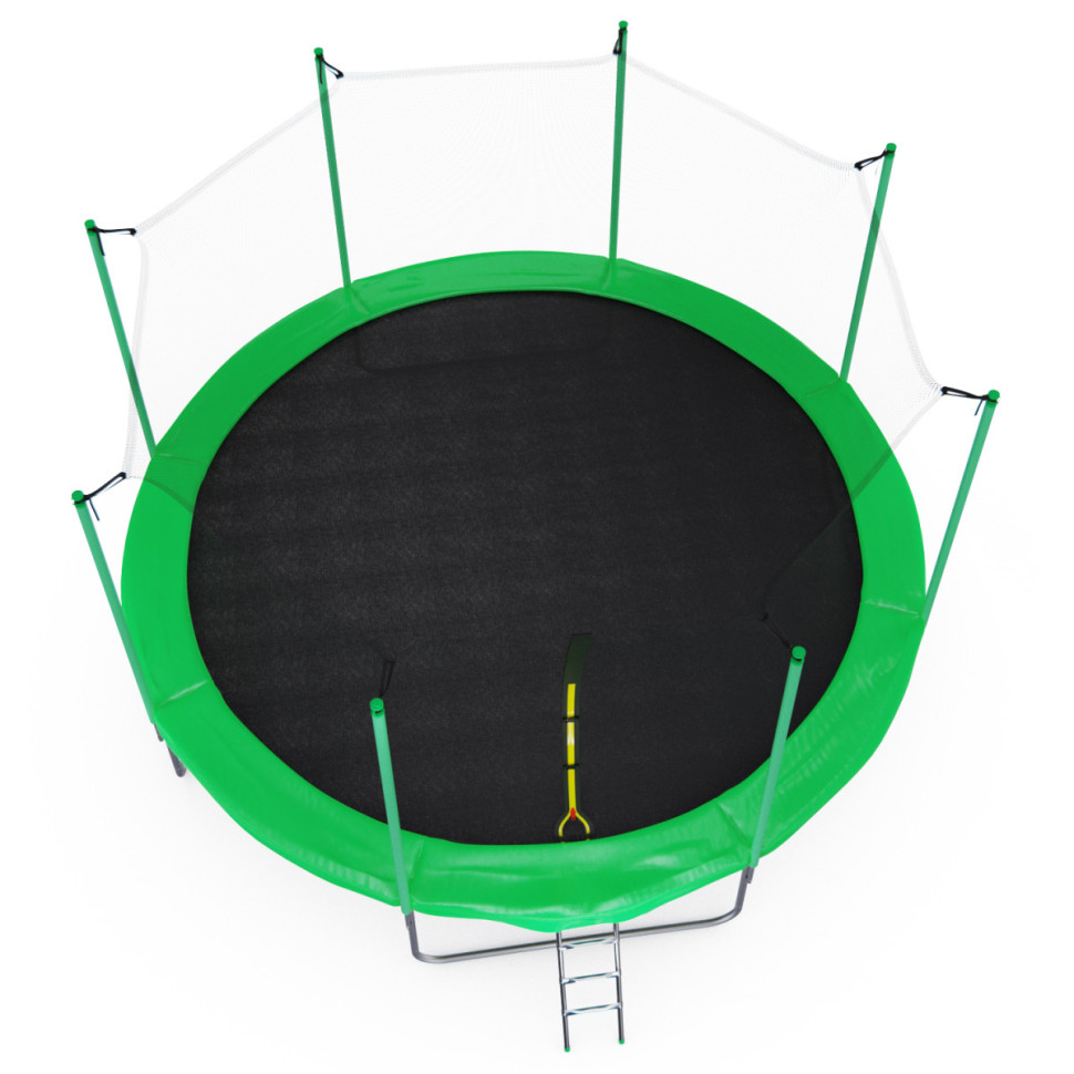 Батут 14FT green с внутренней защитной сеткой