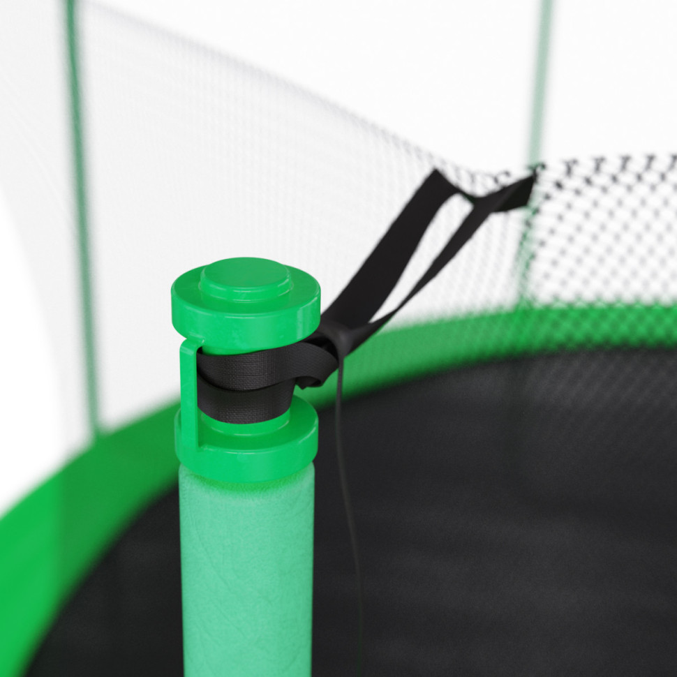Батут 14FT green с внутренней защитной сеткой